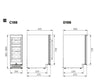 Inbouwtekening met afmetingen Dometic