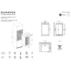 Dunavox Horizon-44.TO Wijnkoelkast | DVH-44.120DB.TO | 2 Zones | 44 flessen